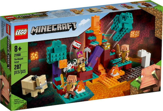 LEGO Minecraft Das Warped Forest Für 8+ Jahre 287 Stück