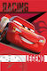 Dimcol Κουβέρτα Κούνιας Cars 12 Fleece Κόκκινη 100x150εκ.