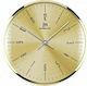 Justaminute Antique Wall Clock Metallic Gold Ø25cm