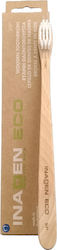 Inaden Eco Wooden Toothbrush Zahnbürste Weich Weiß Inaden Eco Wooden Toothbrush Zahnbürste Weich Weiß