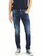 Replay Men's Jeans Pants in Slim Fit Navy Blue