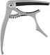 Audio Master Metallic Trigger Capo for Acoustic Guitar JY127 Silver