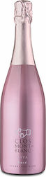Clos Montblanc Cava Brut Розе Сух Шампоан Пенливо Кава Брут 750мл