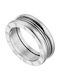 Amor Amor Ring Small Wedding Band made of Steel Gold Plated