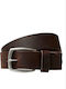Herren Gürtel Leder Braun