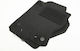 Petex Set of Front and Rear Mats 4pcs for Nissan Pathfinder 2010+ Black