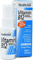 Health Aid Vitamin B12 Βιταμίνη 1000mcg Πορτοκάλι 20ml Health Aid Vitamin B12 Βιταμίνη 1000mcg Πορτοκάλι 20ml