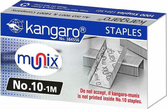 Kangaro Staples No.10 1000pcs 136010000