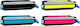 EcoStar Συμβατό Toner για Laser Εκτυπωτή HP 304A CC531A 2800 Σελίδων Κυανό
