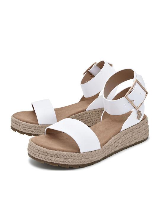 U.S. Polo Assn. Kate Women's Platform Shoes White