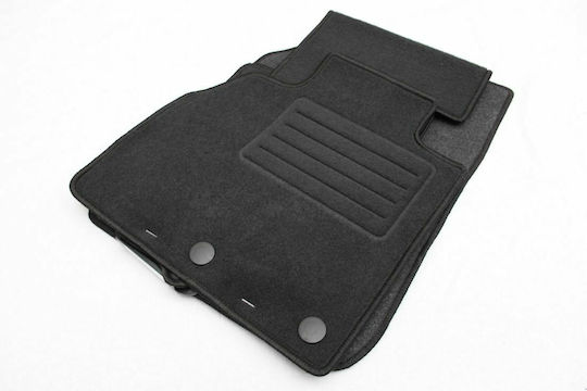 Petex Set of Front and Rear Mats 4pcs for Renault Grand Scenic 2009+ Black