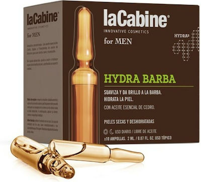 LaCabine Hydra Barba Feuchtigkeitsspendend Serum Gesicht 10x2ml