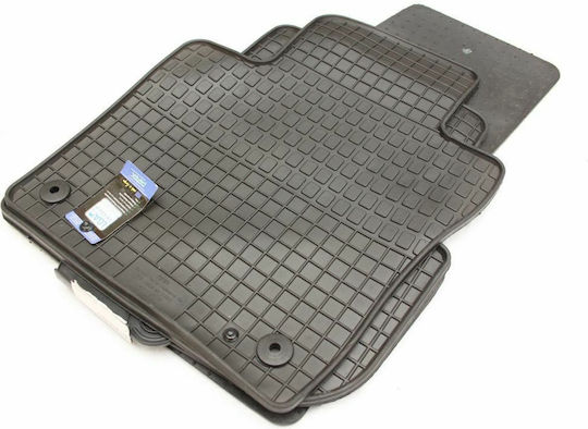 Petex Set of Front and Rear Mats 4pcs for Volkswagen Jetta 2011+ Black
