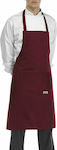 Egochef Apron Full Body Burgundy