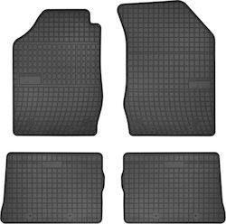 Frogum Σετ Μπροστινά και Πίσω 4τμχ για Renault Clio / Thalia 1998-2005 Μαύρα
