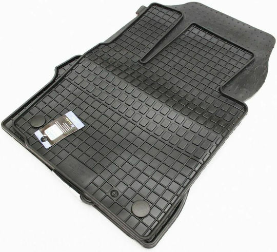 Petex Set of Front and Rear Mats 4pcs for Renault Twingo 2007-2014 Black