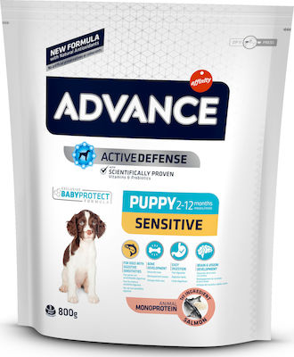 Affinity Advance Sensitive Puppy Dry Dog Food for All Breeds with Salmon 0.8kg