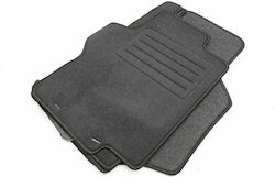 Petex Σετ Μπροστινά και Πίσω 4τμχ για Peugeot 1007 2005-2009 Μαύρα