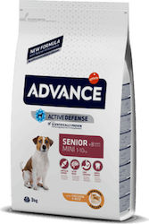 Affinity Advance Senior Mini 3kg Ξηρά Τροφή για Ηλικιωμένους Σκύλους Μικρόσωμων Φυλών με Κοτόπουλο και Ρύζι