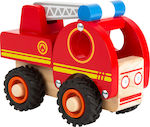 Small Foot Πυροσβεστικό Με Λαστιχένιες Ρόδες Truck Fire Truck for 3++ Years 11075