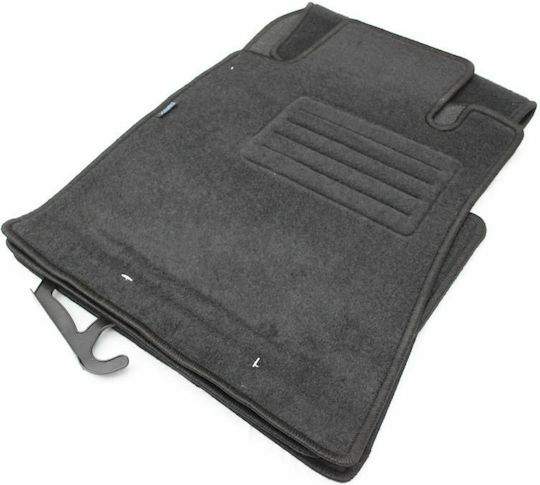 Petex Set of Front and Rear Mats 4pcs for Mercedes-Benz S 1991-1998 Black