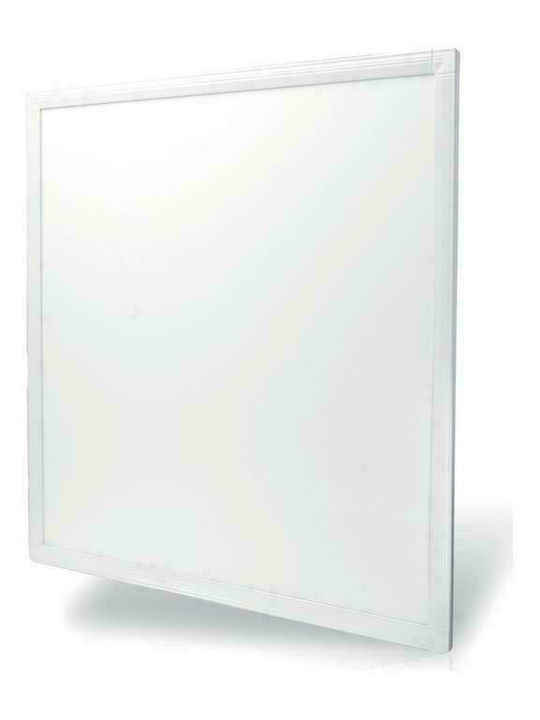 Geyer Τετράγωνο Χωνευτό LED Panel Ισχύος 40W με Ψυχρό Λευκό Φως 60x60εκ.