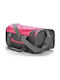 Meteor Sports Bag Pink - Grey | Geantă de gimnastică pentru bărbați, femei, copii | capacitate 20L (B07YWZM6QZ)