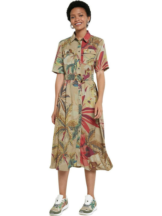 Desigual Summer Maxi Dress Floral