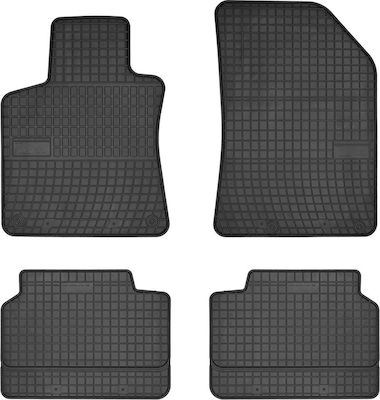 Frogum Set of Front and Rear Mats 4pcs from Rubber for Peugeot 308 2013 Black