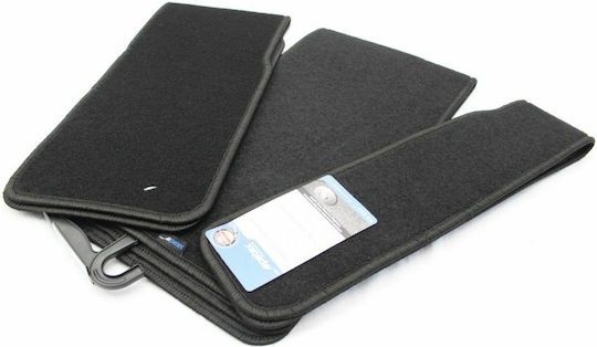 Petex Set of Front and Rear Mats 4pcs for Opel Zafira Life 2019 Black