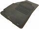 Petex Set of Front and Rear Mats 4pcs for Nissan Leaf 2010-2017 Black