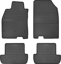Frogum Σετ Μπροστινά και Πίσω 4τμχ για Renault Megane 2008 Μαύρα Frogum Σετ Μπροστινά και Πίσω 4τμχ για Renault Megane 2008 Μαύρα
