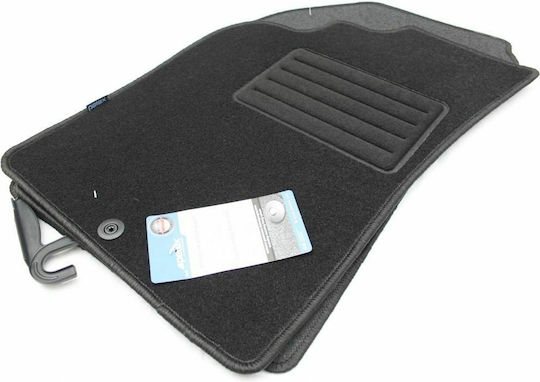Petex Set of Front and Rear Mats 4pcs for Nissan Almera 1995-2000 Black