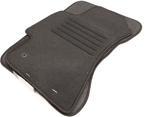 Petex Satz Vorder- und Hintermatten 4Stück aus Teppichboden für Subaru Erbe 2003-2009 Schwarz