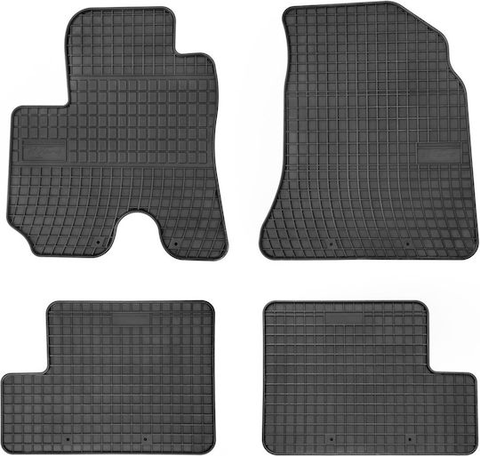 Frogum Σετ Μπροστινά και Πίσω Πατάκια 4τμχ για Toyota RAV 4 2000-2005 Μαύρα