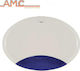 AMC ISIDE-130 Alarm Siren Baterie Outdoor 105dB 12V with Albastru Light