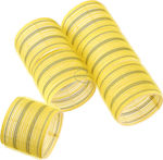 Hair Tools 506 STA015062 Watch Wire Mesh Roller 70mm In Yellow Colour 6pcs