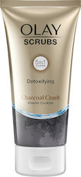 Olay Detoxifying Scrub Cleanser Charcoal Crush 150ml
