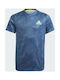 Adidas Kinder-T-Shirt Blau