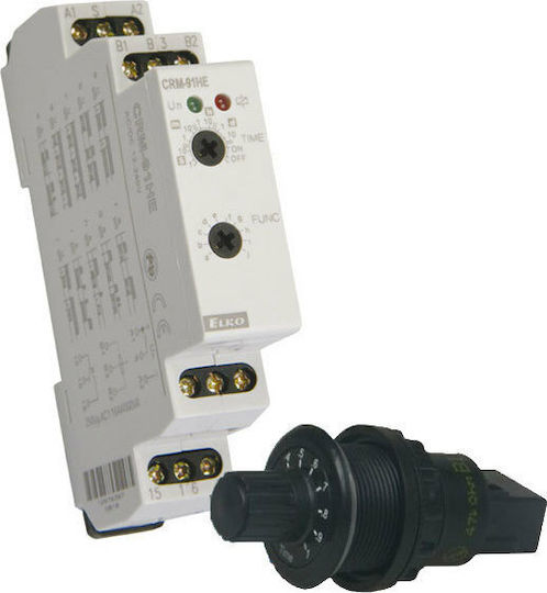Elko EP 12-240V AC/DC 1 module 16A 10 Λειτουργίες 309-108121026