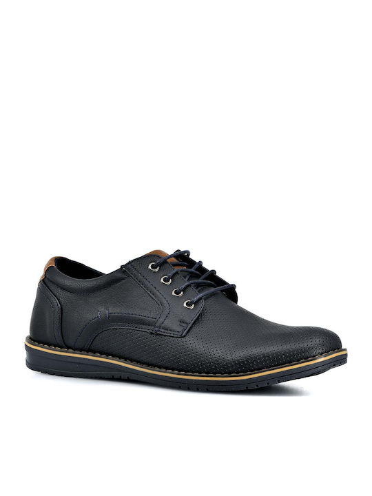 JK London Herren Freizeitschuhe Blau