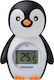 Mininor Дигитален Баня Термометър Penguin 0°C до 50°C Черен