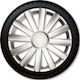 Autoline Set Capace De Roți Auto Spyder 16" 4 Bucăți Argintii