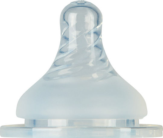 Mininor Replacement Silicone Nipples 3m Silicone Baby Bottle Teats for 3+ months 2pcs