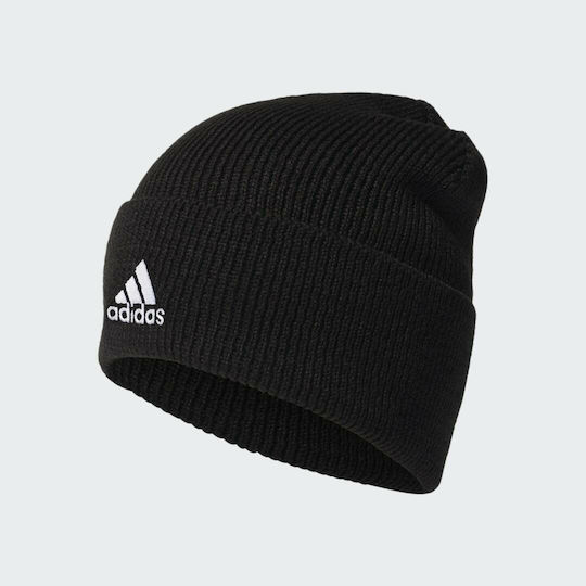 Performance Beanie Ανδρικός Σκούφος με Rib Πλέξη σε Μαύρο χρώμα