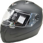 Faseed FSD 807 Black Matt Motorradhelm Volles G...