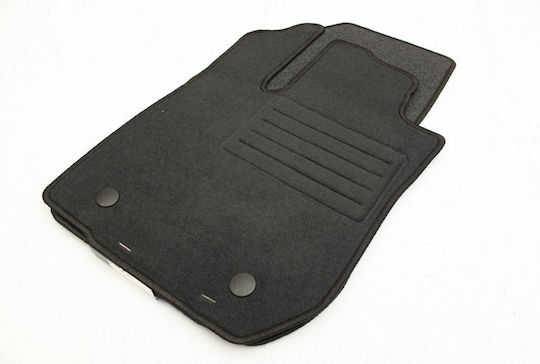 Petex Set of Front and Rear Mats 4pcs for Dacia Logan 2013+ Black