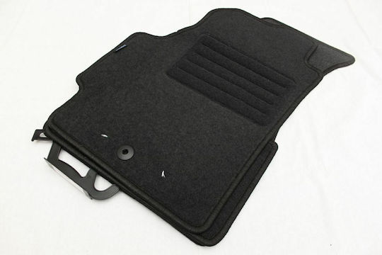 Petex Σετ Μπροστινά και Πίσω Πατάκια 4τμχ για Chevrolet Matiz 2001-2005 Μαύρα