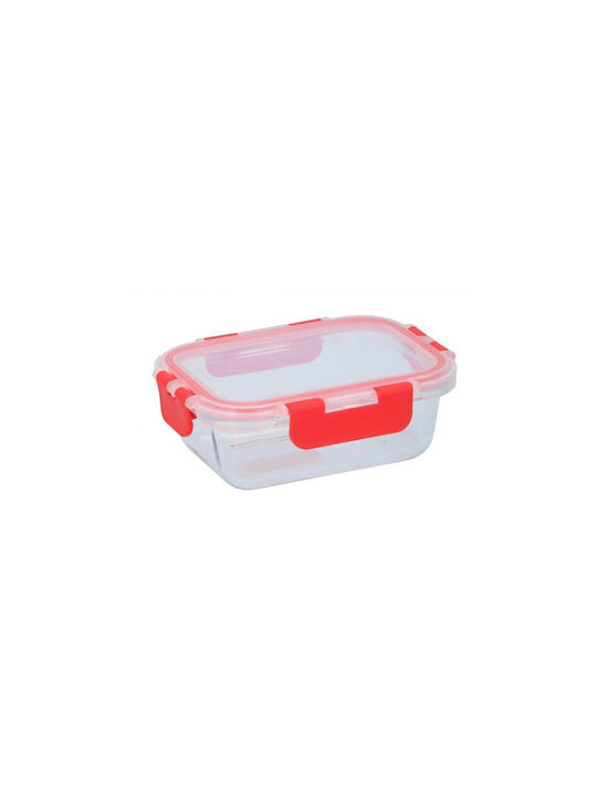 Alpina Lunch Box Glass Red 1000ml 1pcs