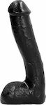 All Black Josef Dildo Analdildo Black 23cm